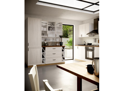 Bloc de cuisine Ligne Armoire Bloc de cuisine Armoire Armoire de cuisine Étagère de rangement Cuisine neuve